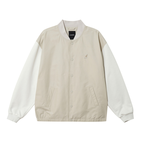 Куртка-бомбер Essential Varsity 8561 Light Beige