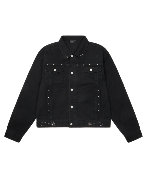 Frontier Studded Jacket (Black)