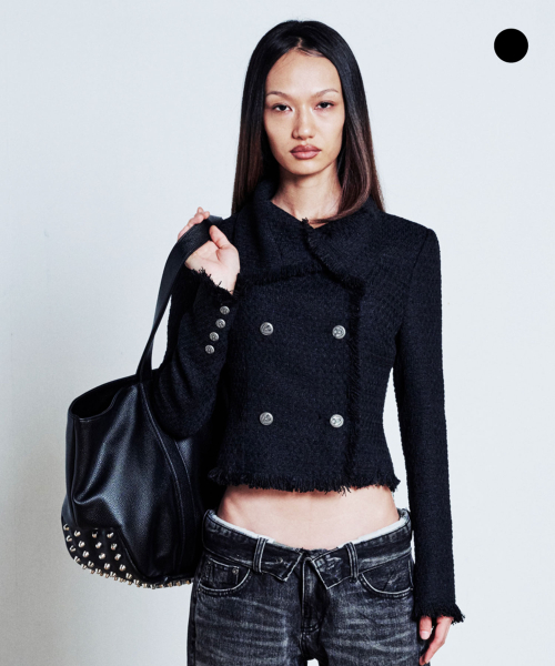 Fringe line jacket