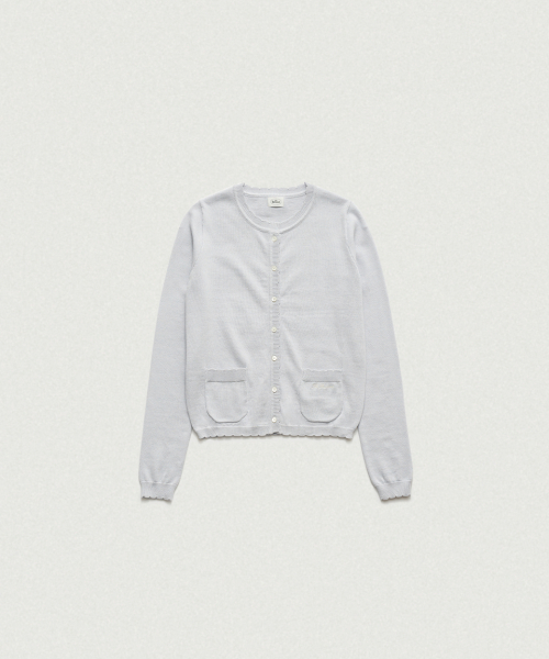 Ello Light Knit Cardigan_Light Blue