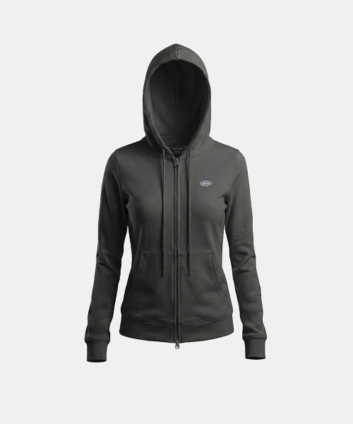 BS Soft Terry Zip-Up Hoodie - Charcoal