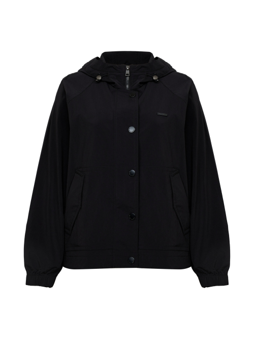 CO Casual жакет средней длины свободного кроя L_Black
