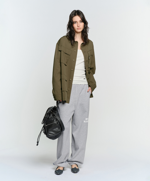 LOOSE FIT сафари куртка, хаки