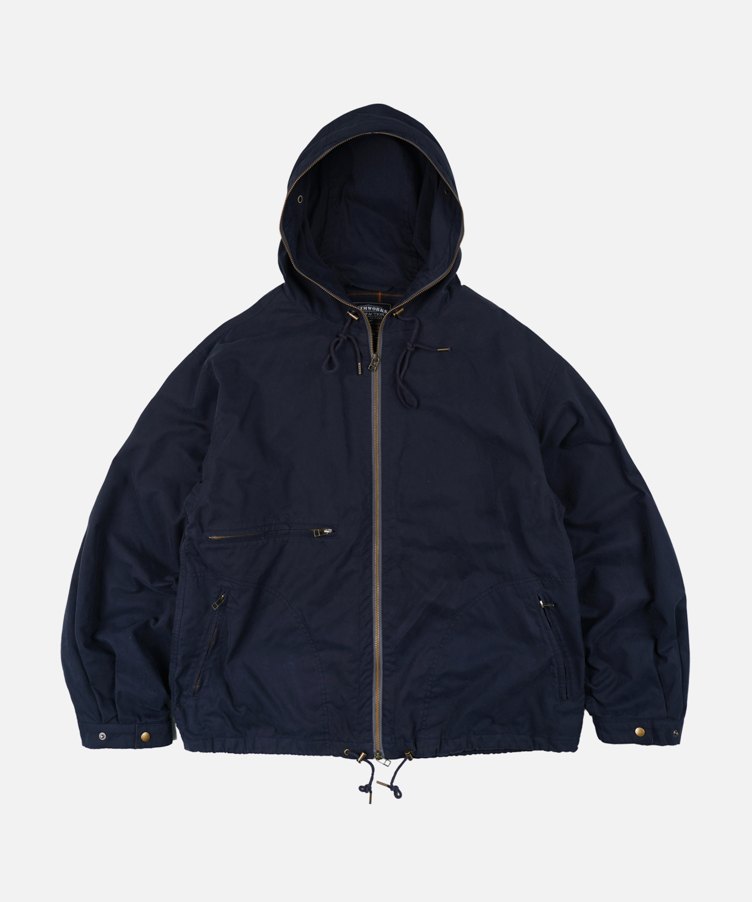 SAILING HOODED PARKA _ тёмно-синий