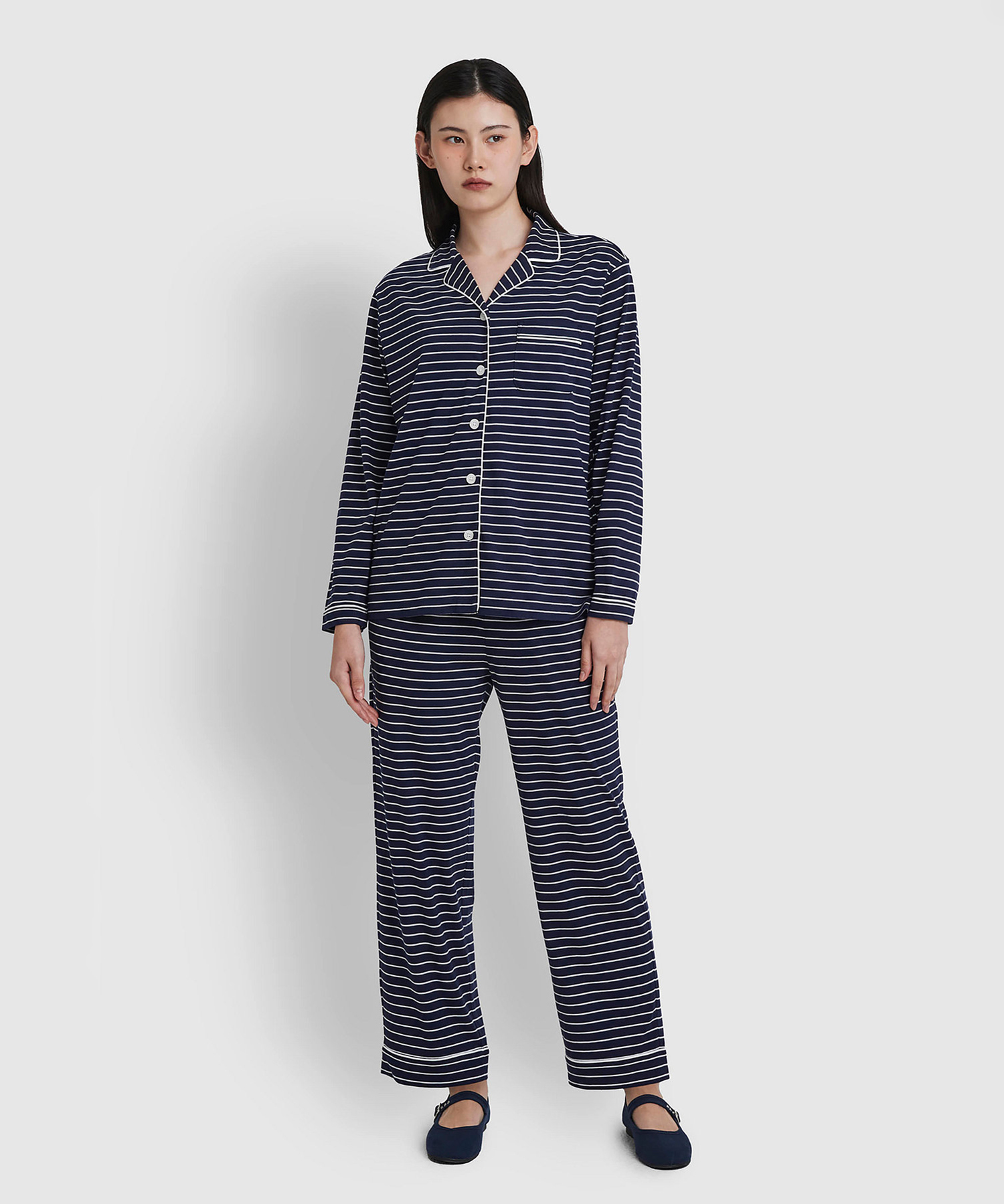 Женская хлопковая пижама 10/10 Dark Navy