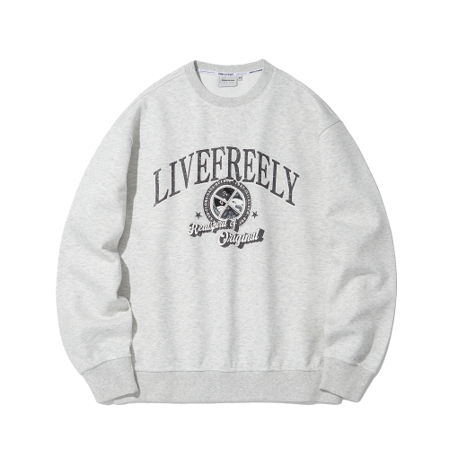 Свитшот Inter Arch Lettering Oatmeal ITA1TM31AOT