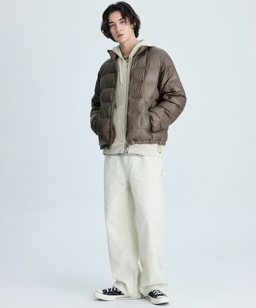 Легкий пуховик Ciero Pale Beige