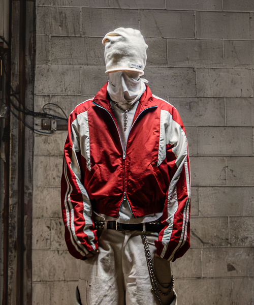Укороченная трек-куртка 26 Red