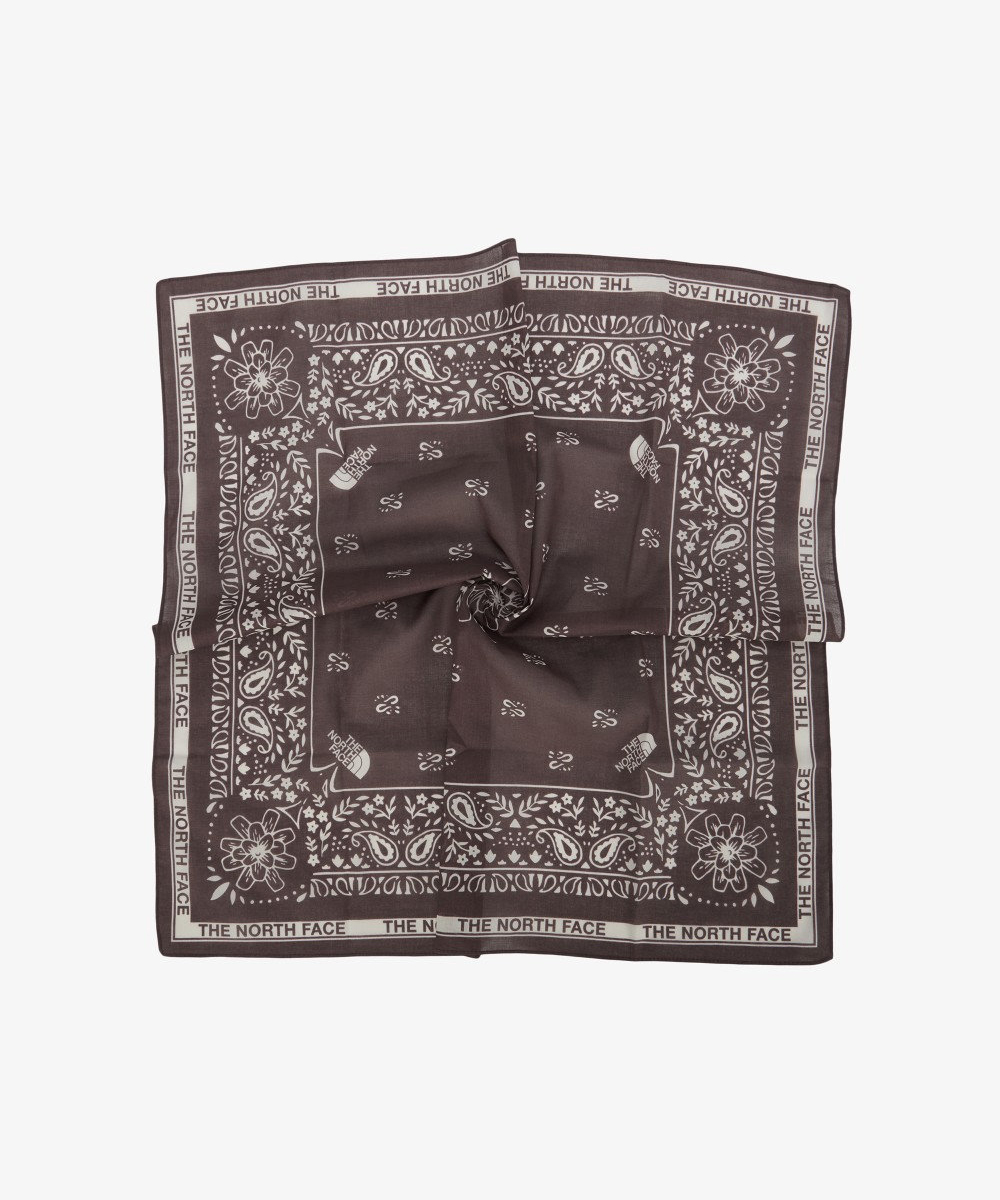 NA5BS01F бандана с узором пейсли 80 S BROWN