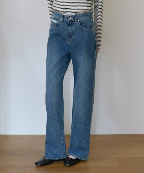 Полуширокие джинсы Signature - Medium Blue