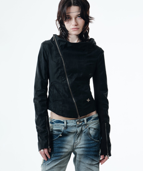 KAEL DRAPED куртка (чёрный)