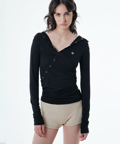 RO DRAPED толстовка (чёрный)
