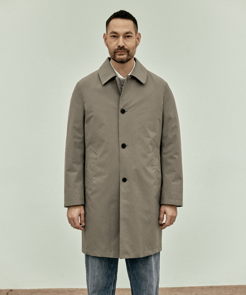 Макинтош с подкладкой Beige (Basic Fit)_SCTXA04NSD