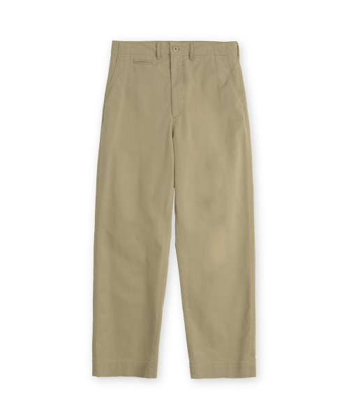 Vintage Cotton Pants, Beige