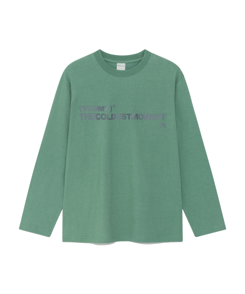 TCM box long sleeve (ash green)