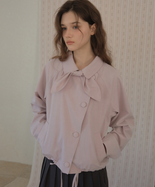 Reve Trench бомбер куртка_2COLOR(O26OT03)