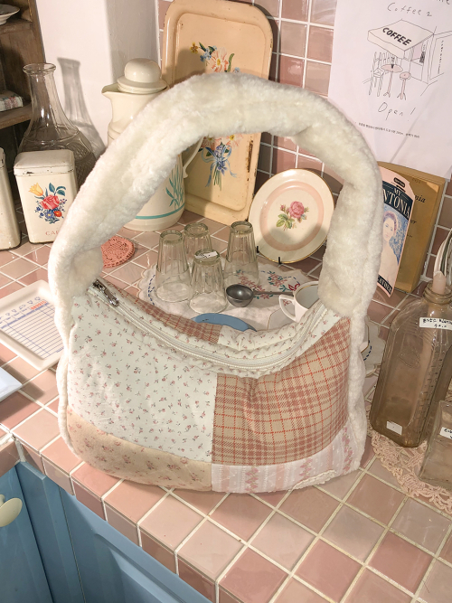 Patchwork quilted hobo bag_eosie