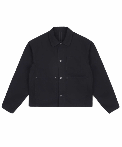 Positive выстиранный куртка 36 (BLACK)