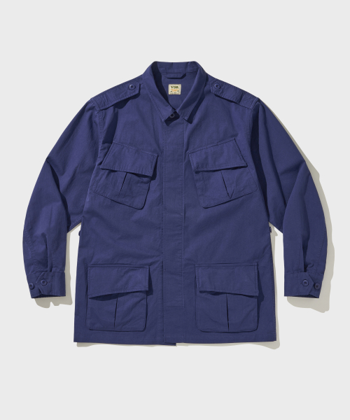JUNGLE FATIGUE JACKET [Deep Peacock синий]