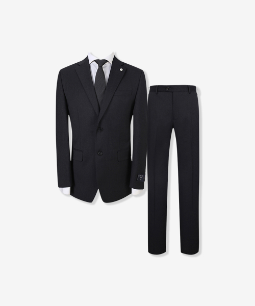 Шерстяной костюм Classic Fit Dark Gray (PIJAA2061_PIPAA2261)