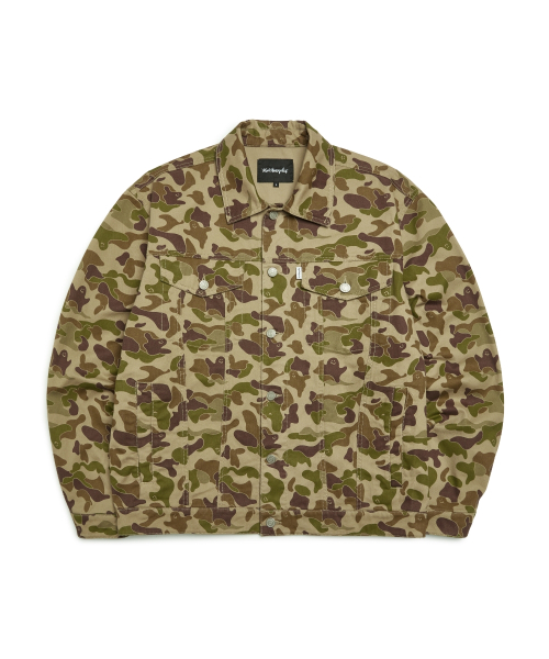 Трукер-жакет Camo - Beige