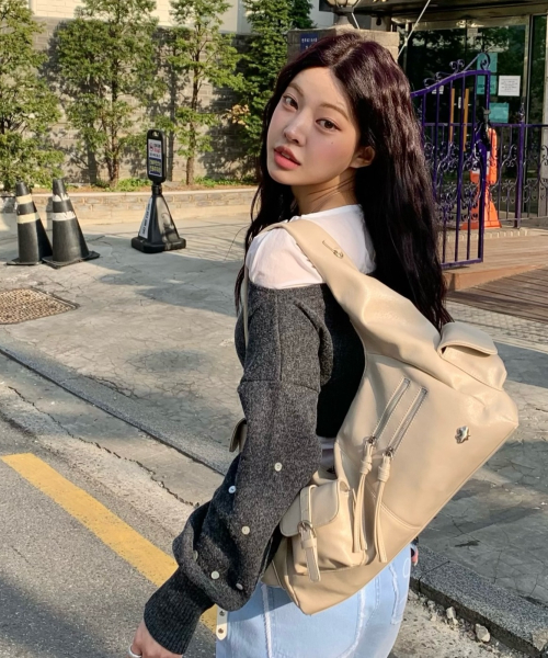포키 언발란스 포켓 숄더백_30781SH