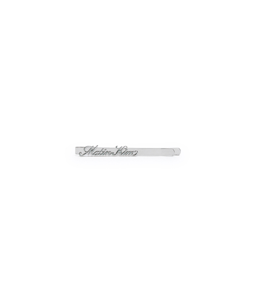 MATIN LOGO BOBBY PIN SET IN SILVER