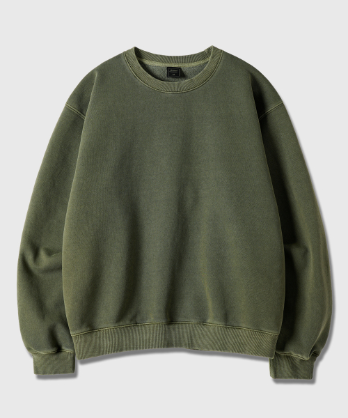 Tact Pigment Sweatshirts Olivekhaki JUMT2686
