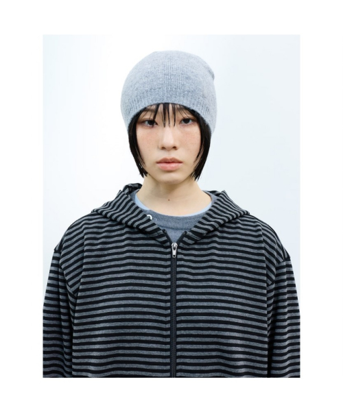 (UNISEX) Серое худи на молнии в полоску (костюм)