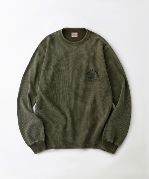 아웃스탠딩(OUTSTANDING) MOT SERIES LONG SLEEVE(HOLLISTER)_VINTAGE OLIVE ...