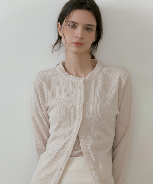 BATD кардиган WITH SLEEVELESS CREAM