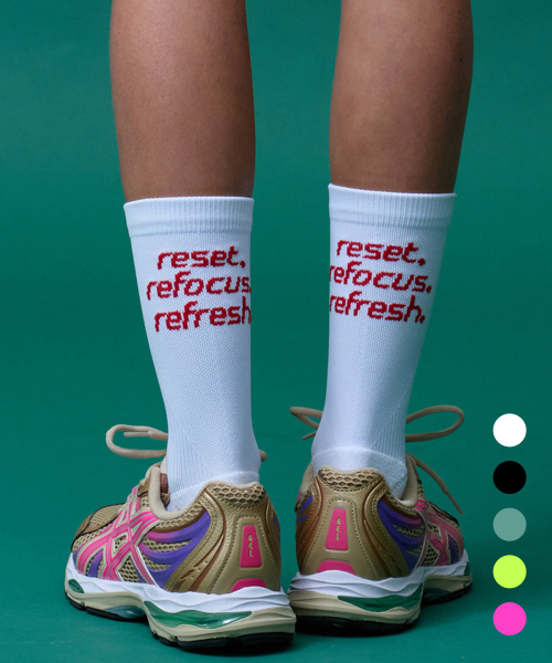 Flow Running Crew Socks
