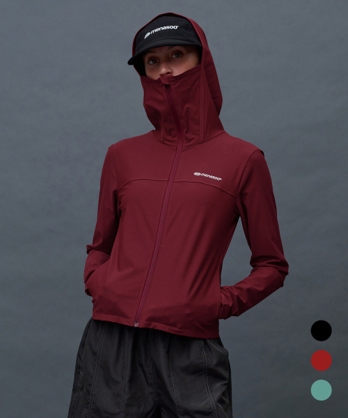Face Cover Zip Up Jersey