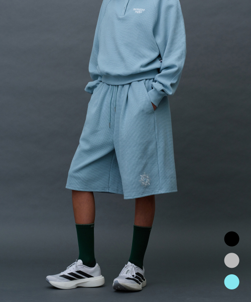 Waffle Sweat Training Bermuda Pants
