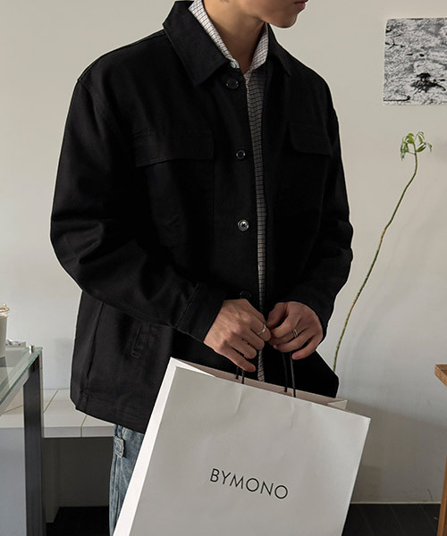Куртка с карманами Mono Plain [XL-6XL]