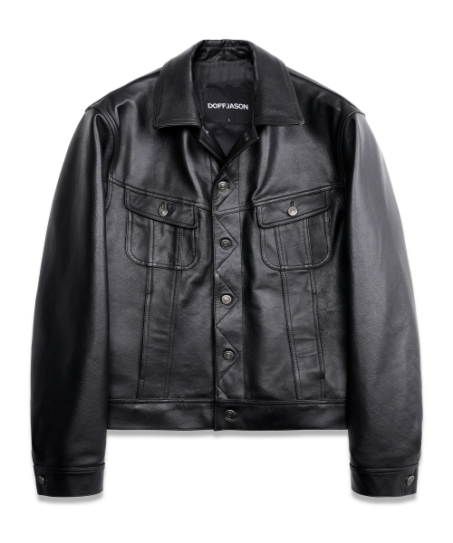 Кожаный тракер Storm T Core BLACK