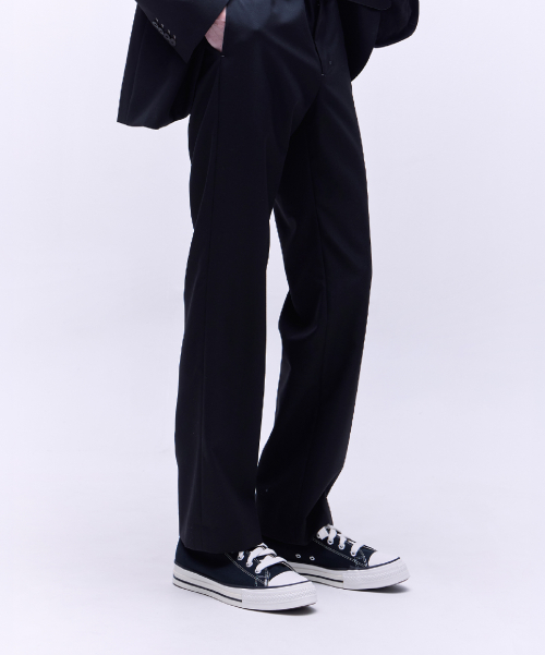 Брюки regular fit (Black)