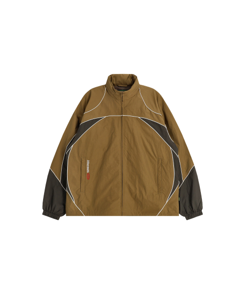 ATM PIPING TRACK JACKET KHAKI