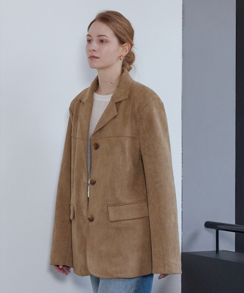 HORIZON LINE SUEDE JACKET_N6SJK0368