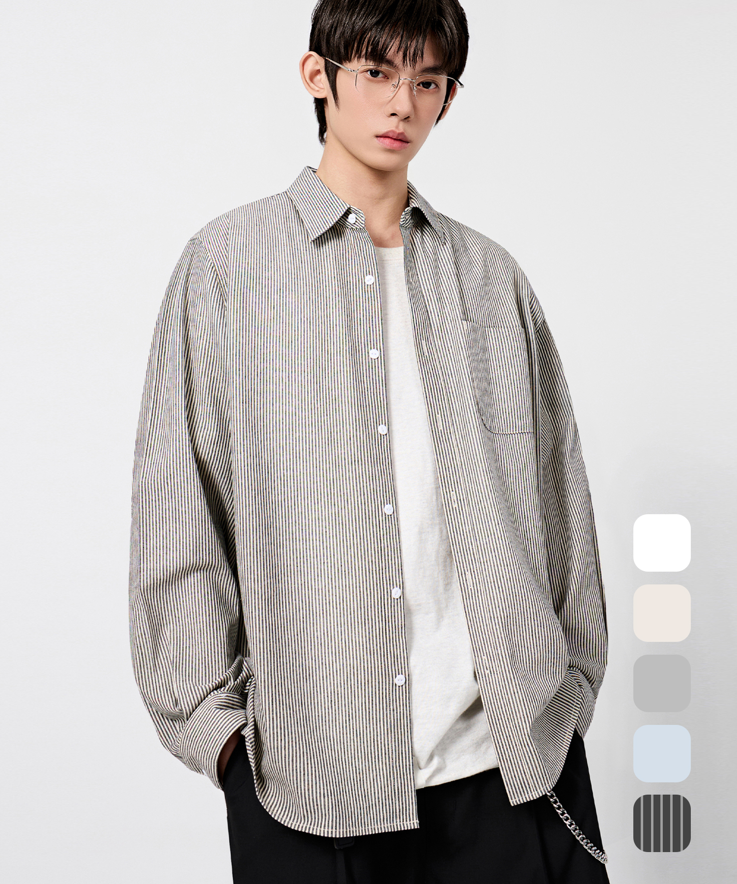 ©EVERYONE’S ESSENTIAL LAUNDRY SHIRT_5 COLOR