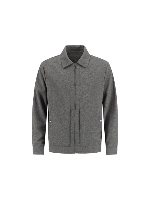 Мужской джемпер на молнии Linen Blend_NEF2JJ1621KH