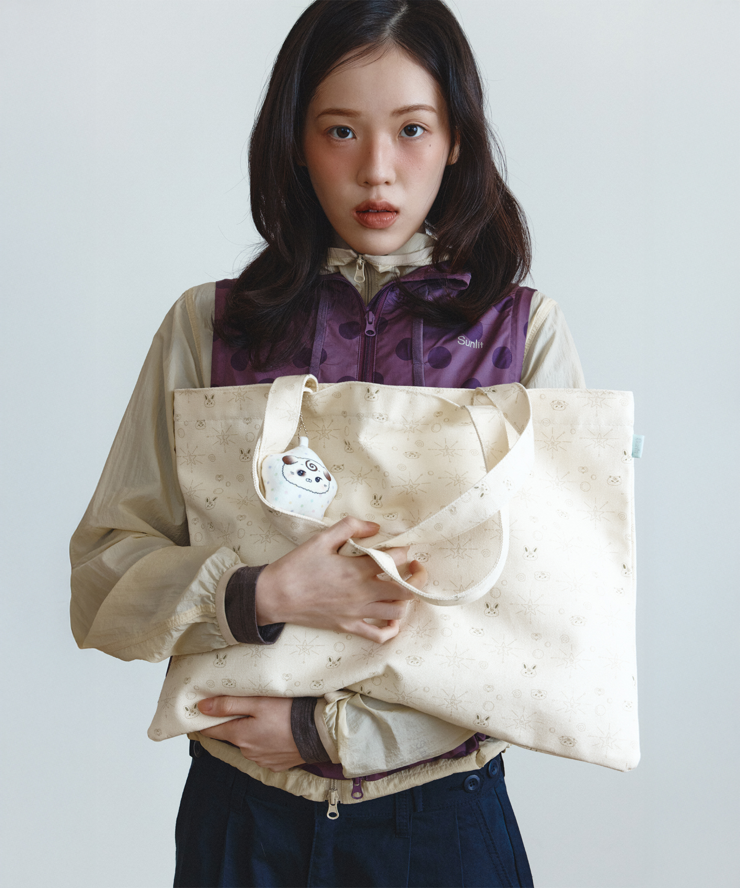 STARDUST ECO BAG (IVORY)