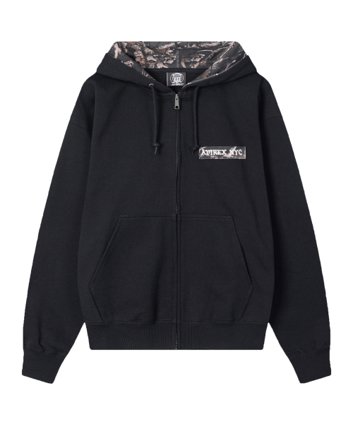Худи на молнии Real Tree Camo / 7836131004 Black