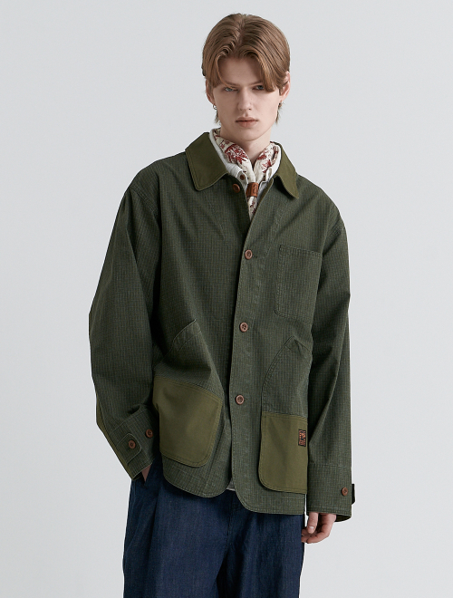 Оверсайз куртка Hunter 5511 Pigment Ripstop Khaki