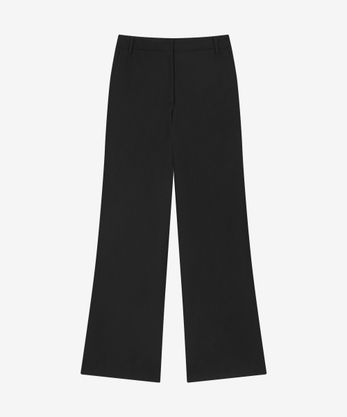 Расклешенные брюки-слаксы W1132 (2 colors) [есть укороченные]