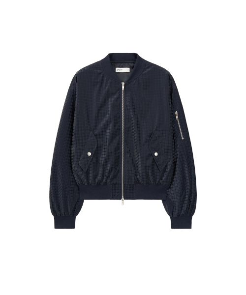 Check MA-1 Jacket (Navy)