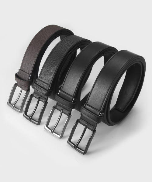 33mm 모던 스티치 비조 벨트 MU048