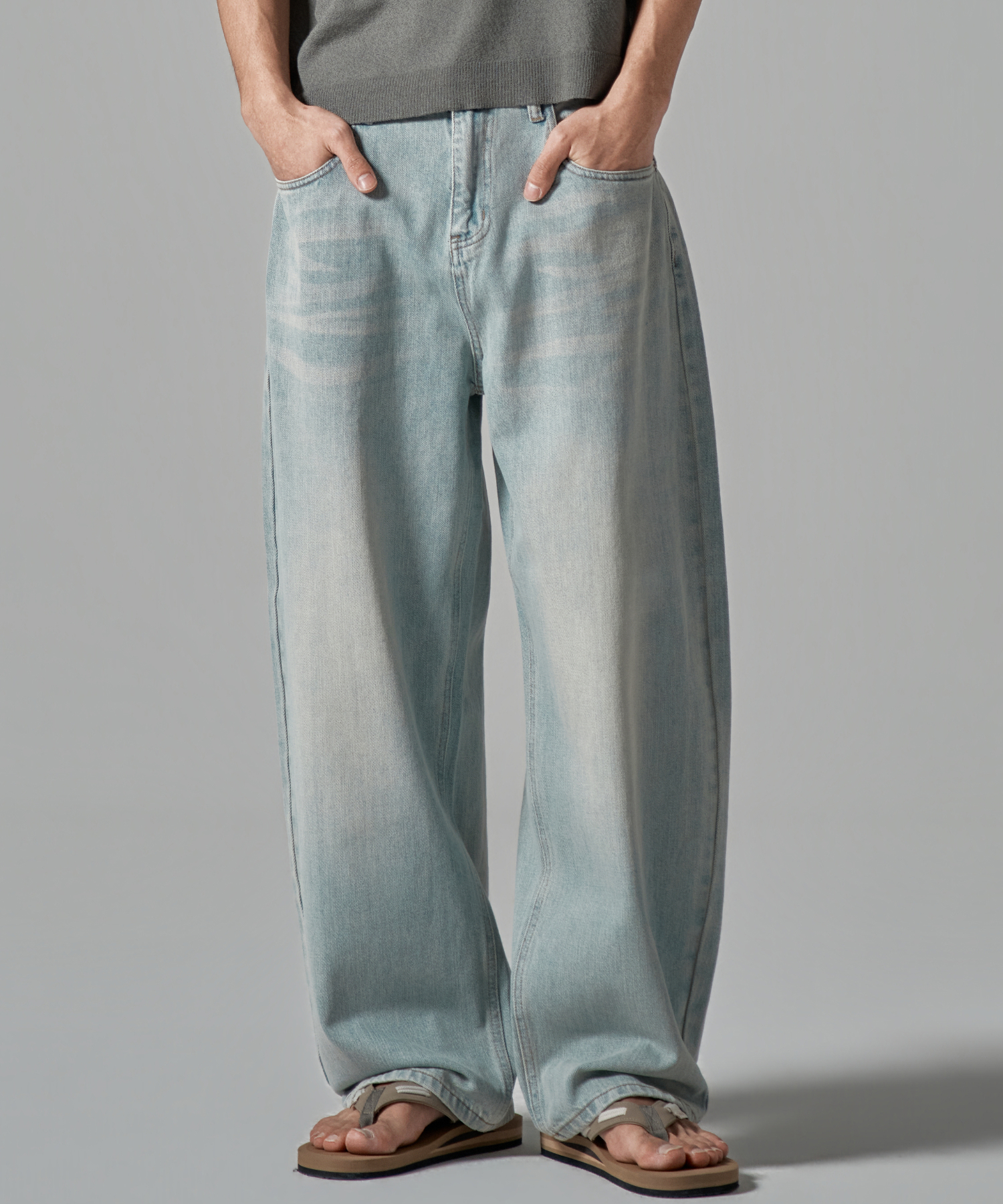 M280 LINEN LIKE DENIM PANTS(3colors)