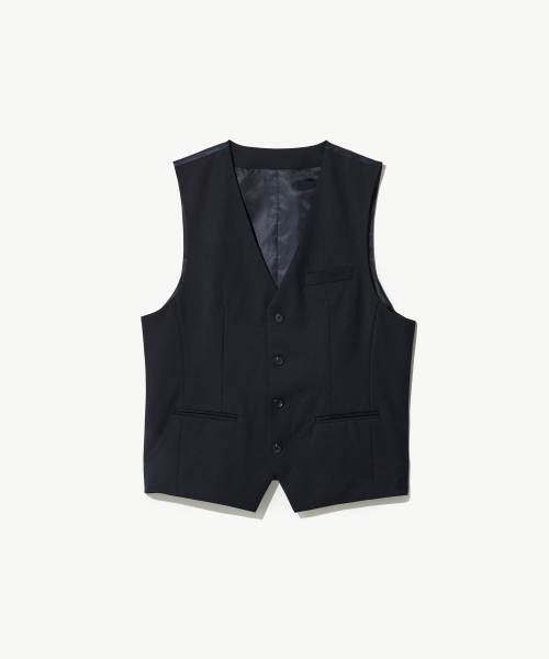 Тянущийся жилет TW Navy (Classic Fit)_SJVWZ62CSN