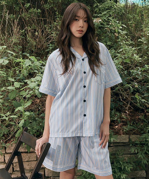 [uni] PALE HORIZON PAJAMA SET